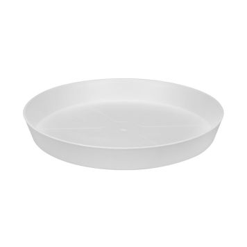 BLOMSTERSKÅL ELHO LOFT URBAN ROUND SAUCER 14CM HVIT