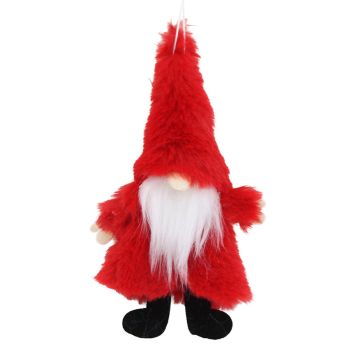 JULETREPYNT NISSE 15CM RØD