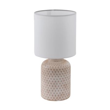 BORDLAMPE EGLO BELLARIVA CREME/HVIT