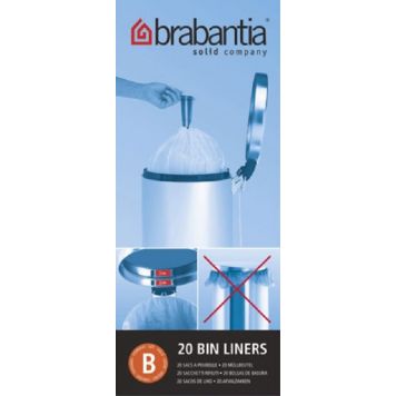 AVFALLSPOSER BRABANTIA B 5 LITER 20STK/PK