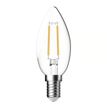 PÆRE NORDLUX  C35 FILAMENT 2700K DIM CLEAR E14 C35 4W