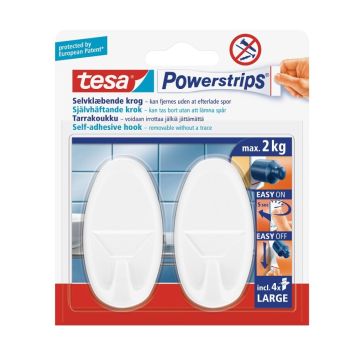 KROKER TESA POWERSTRIPS MINIKROK LARGE OVAL