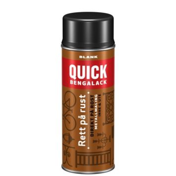 SPRAY QUICK BENGALACK RETTPÅRUST SORT BLANK