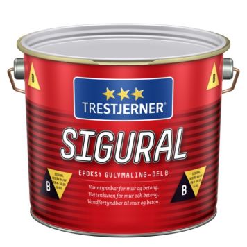 GULVMALING TRESTJERNER SIGURAL B-KOMP KLAR 2.8L