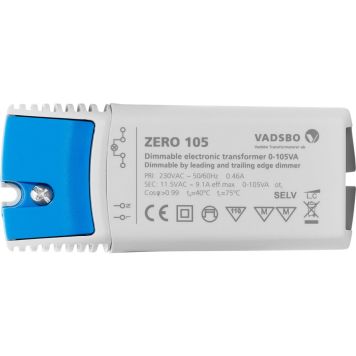 ELEKTRONISK TRANSFORMATOR VADSBO ZERO105 1-105VA