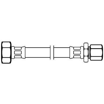 TILSLUTNINGSSLANGE NEOPERL DN8 COMPR X F  10MMX1/2"