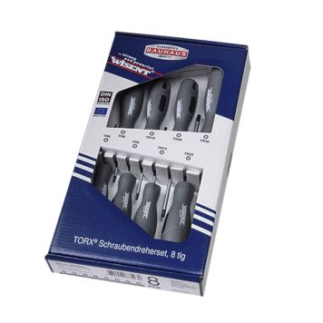 SKRUTREKKERSETT WISENT TORX 8 DELER