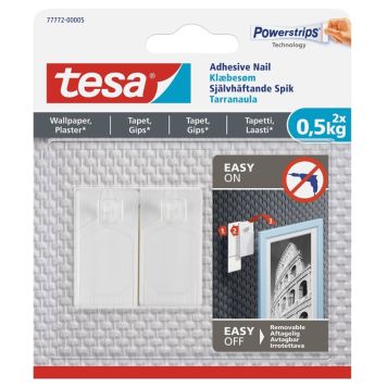 SELVKLEBENDE SPIKER TESA TSMS TAPET 0,5KG 2-PACK