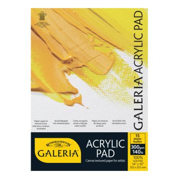 AKRYLPAPIR WINSOR & NEWTON GALERIA LIM A4 300 G