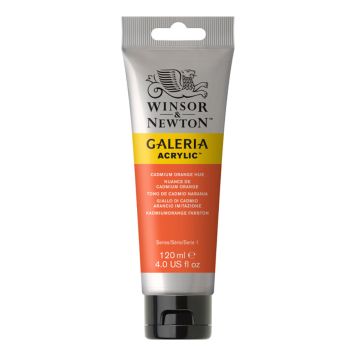 AKRYLFARGE W&N GALERIA NR 090 KADMIUM ORANGE HUE 120ML