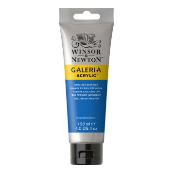 AKRYLFARGE W&N GALERIA NR 138 CERULEAN BLÅ HUE 120ML