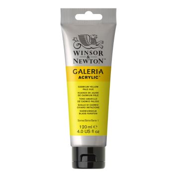 AKRYLFARGE W&N GALERIA NR 114 KADMIUM GUL PALE HUE 120ML