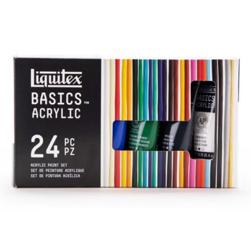 AKRYLFARGE LIQUITEX SETT 24 FARGER 