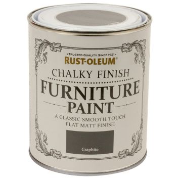 KALKMALING RUST-OLEUM FURNITURE PAINT GRAPHITE 750ML