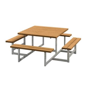 BENKESETT PLUS 200X73CM TEAK