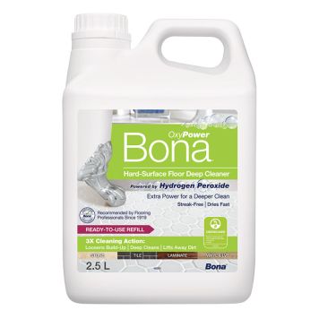 DYPRENGJØRINGSMIDDEL BONA OXYPOWER FOR HARDE GULV 2,5L