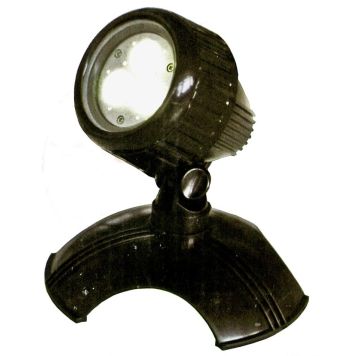 DAMBELYSNING PONDTEAM LED SPOT POWER 1*3 W PLAST