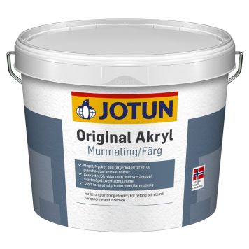 MURMALING JOTUN ORIGINAL AKRYL HVIT 2,7L