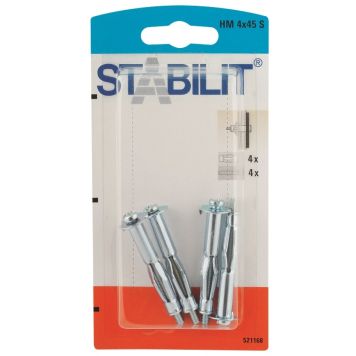 METALLEKSPANDER STABILIT M4X38 4-STK