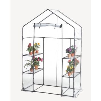 DRIVHUS HORTUS PLAST STOR 195X143X73CM