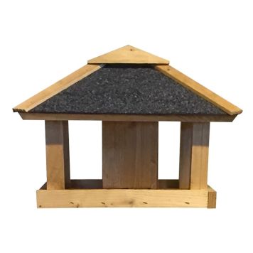 FUGLEMATER GARDEN LIFE MED SILO 37X37X26,5CM