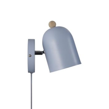 VEGGLAMPE NORDLUX GASTON E27 HAVBLÅ