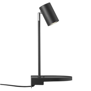 VEGGLAMPE NORDLUX CODY GU10 SVART