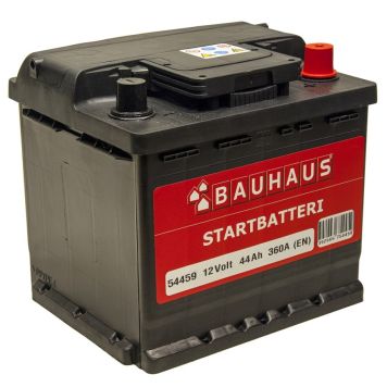 BILBATTERI BAUHAUS 12V 44AH 200X175X190M