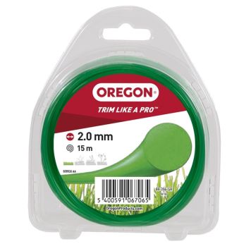 TRIMMERTRÅD OREGON RUND  15MX2MM GRØNN