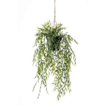 KUNSTIG PLANTE EMERALD BAMBUS HENGEPLANTE I POTTE 50CM