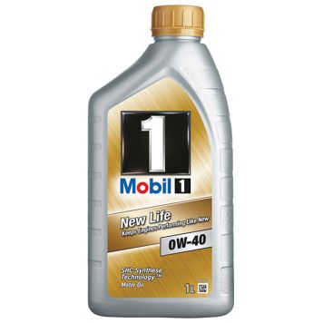 MOTOROLJE MOBIL 1 FULLSYNTETISK 1,0W-40 NEW LIFE 1L