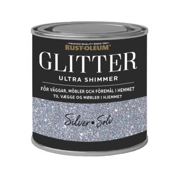 GLITTERMALING RUST-OLEUM ULTRA SHIMMER SØLV 750ML