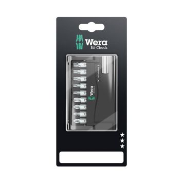 BITSSETT WERA UNIVERSAL 10 DELER