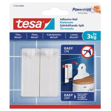 SELVKLEBENDE SPIKER TESA TSMS FLIS 3KG 2-PACK