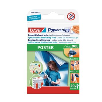 POWERSTRIPS TESA POSTER