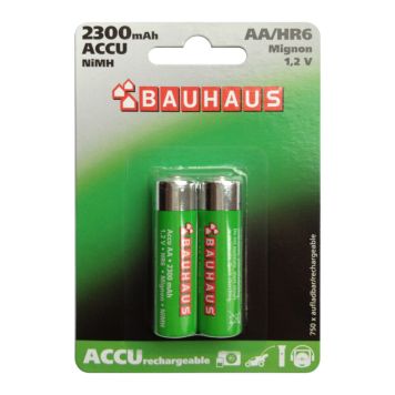 BATTERI AA/HR6 2300MAH 1,2V LADBAR 2 STK