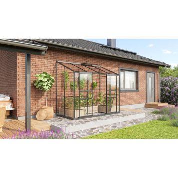 DRIVHUS VITAVIA IDA 3300 SVART ALU/GLASS 3,3M²