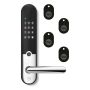 LÅSESETT YALE DOORMAN L3 KEYTAG+ KROM MED CONNECT