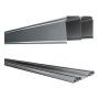 SKYVEDØRER ELFA 623X2350MM SPEIL 2-PK