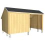 HYTTE PLUS MULTI SHELTER INKL TAKPAPP/STOLPEFOT 248X432CM