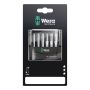 BITSSETT WERA UNIVERSAL 50MM 6 DELER