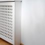 RADIATORSKJULER LUNDBERGS OLIVIA HVIT 850X700MM