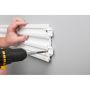 KOBLINGER TIL VEGGSKINNE STANLEY TRACK WALL SYSTEM 4-PACK