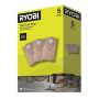 STØVSUGERPOSE RYOBI RAKWDV05 5-PACK