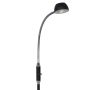 GULVLAMPE ANETA JUNO SVART/KROM 5W LED