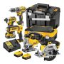 VERKTØYPAKKE DEWALT DCK551P3T-QW 18V 3X5,0AH