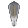 LYSPÆRE OSRAM EDISON SMOKE 1800K E27 11W