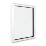 VINDU GENUA TOPPSVING 2-GLASS 11X11 HVITMALT