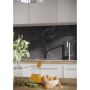 KJØKKENPANEL FIBO BLACK MARBLE S KM00