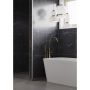 BADEROMSPANEL FIBO BLACK MARBLE MARCATO 2272-M6060S